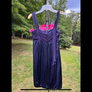 Purple mini dress special occasion